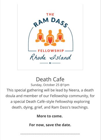 Oct death cafe